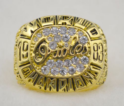MLB Baltimore Orioles World Champions Gold Ring